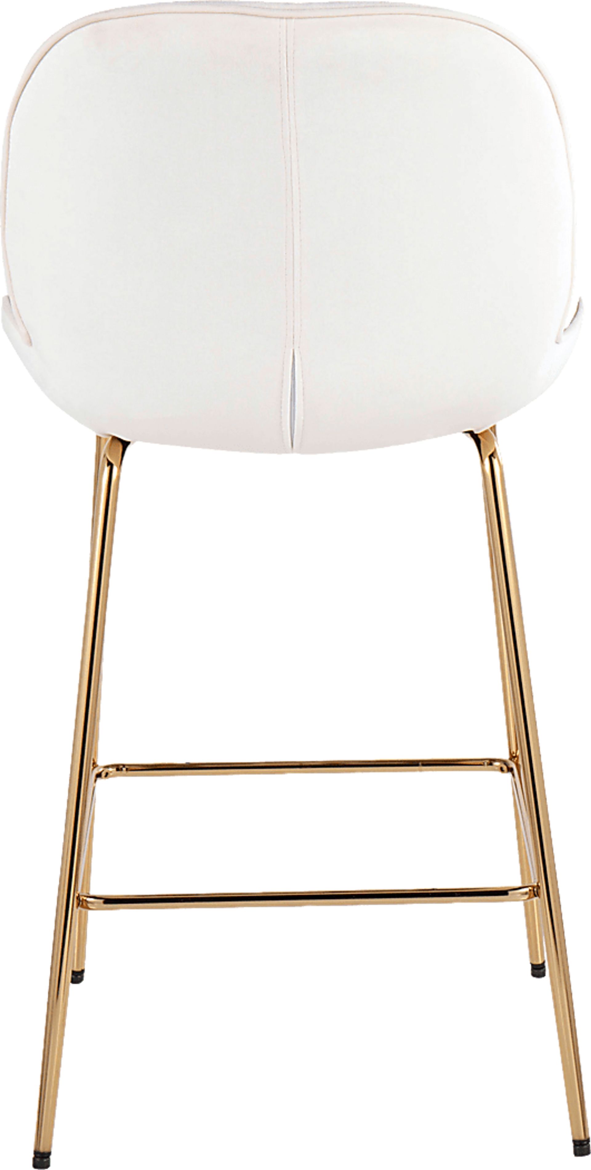 Gemma Faye Cream Counter Height Stool, Set of 2 - Image 5