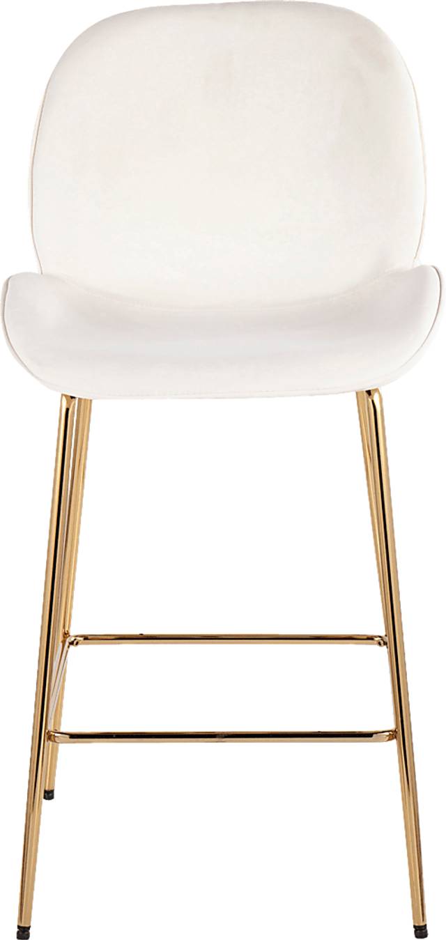 Gemma Faye Cream Counter Height Stool, Set of 2 - Thumbnail - Image 6