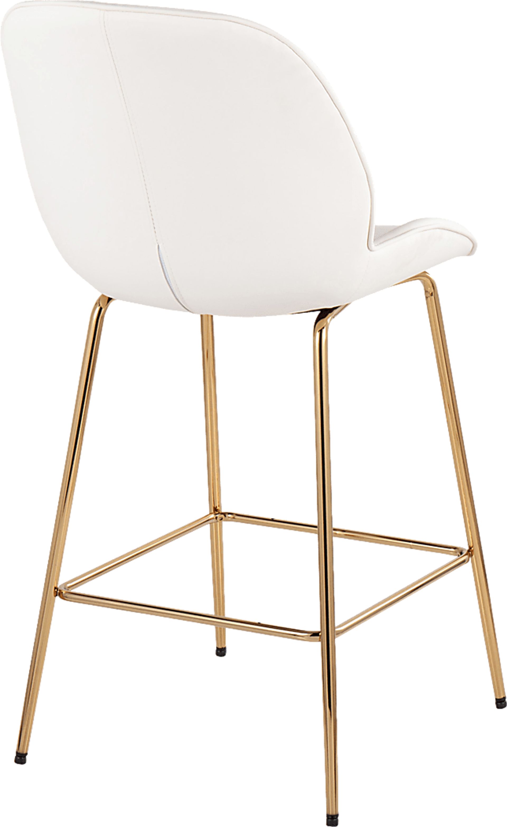 Gemma Faye White Counter Height Stool, Set of 2 - Image 4