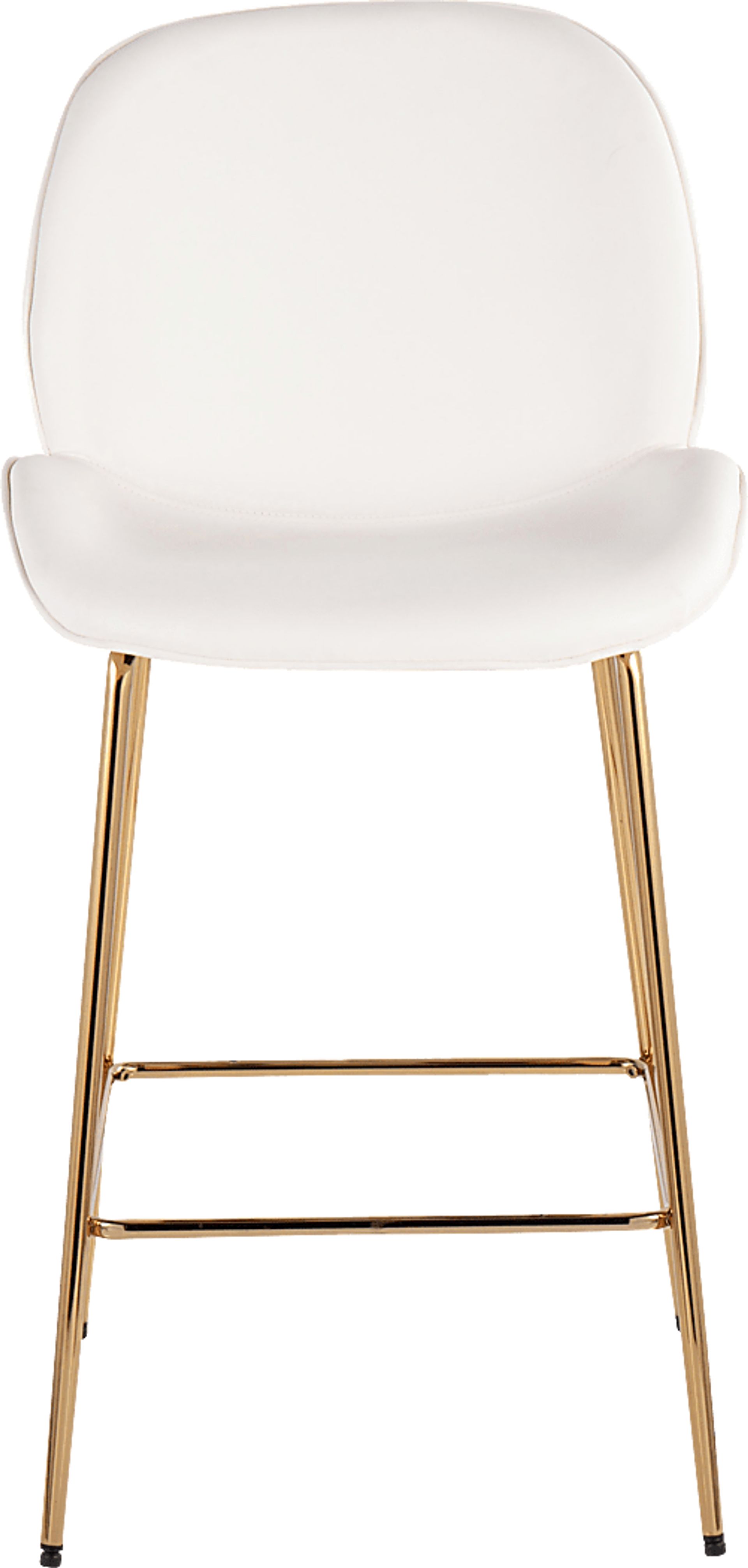 Gemma Faye White Counter Height Stool, Set of 2 - Image 6