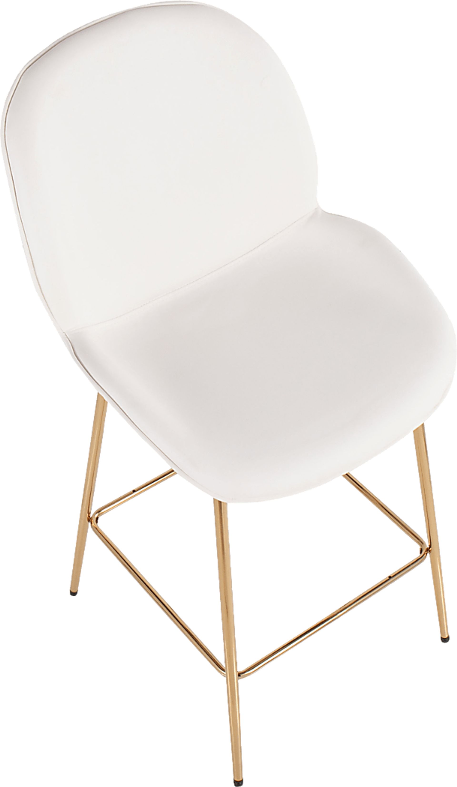 Gemma Faye White Counter Height Stool, Set of 2 - Image 7