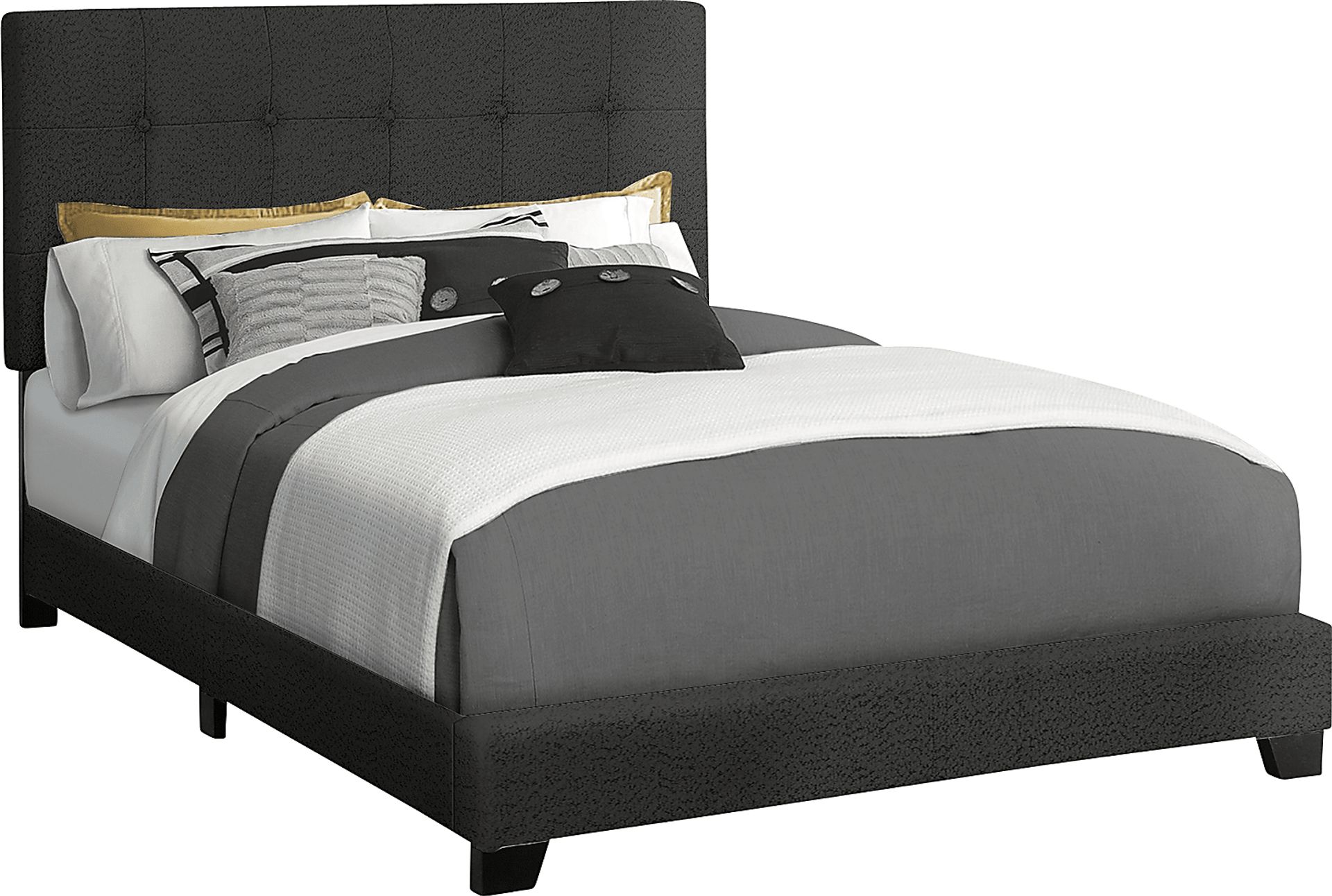 Gemmart Black Full Bed - Image 1