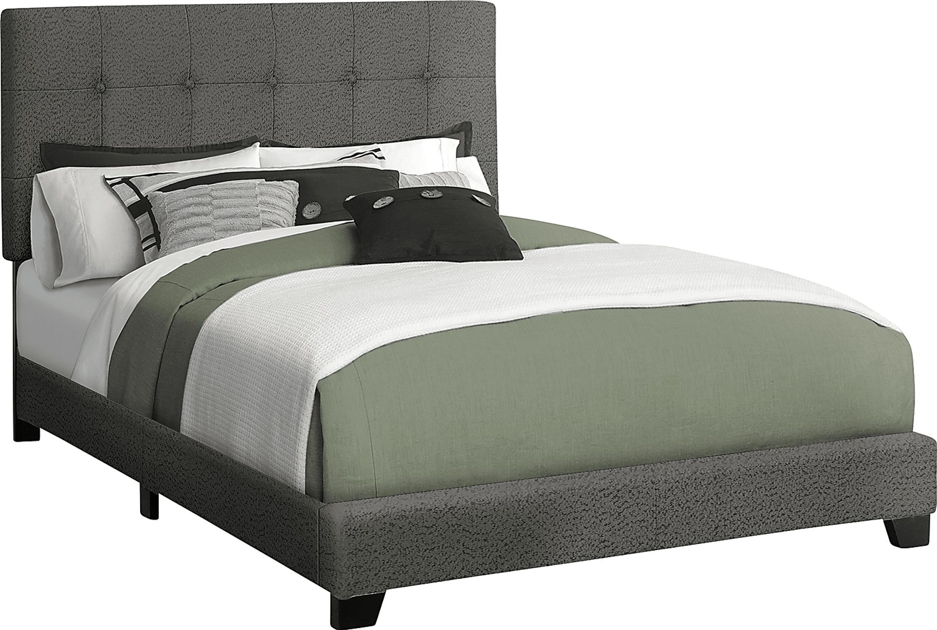 Gemmart Dark Gray Full Bed - Image 1