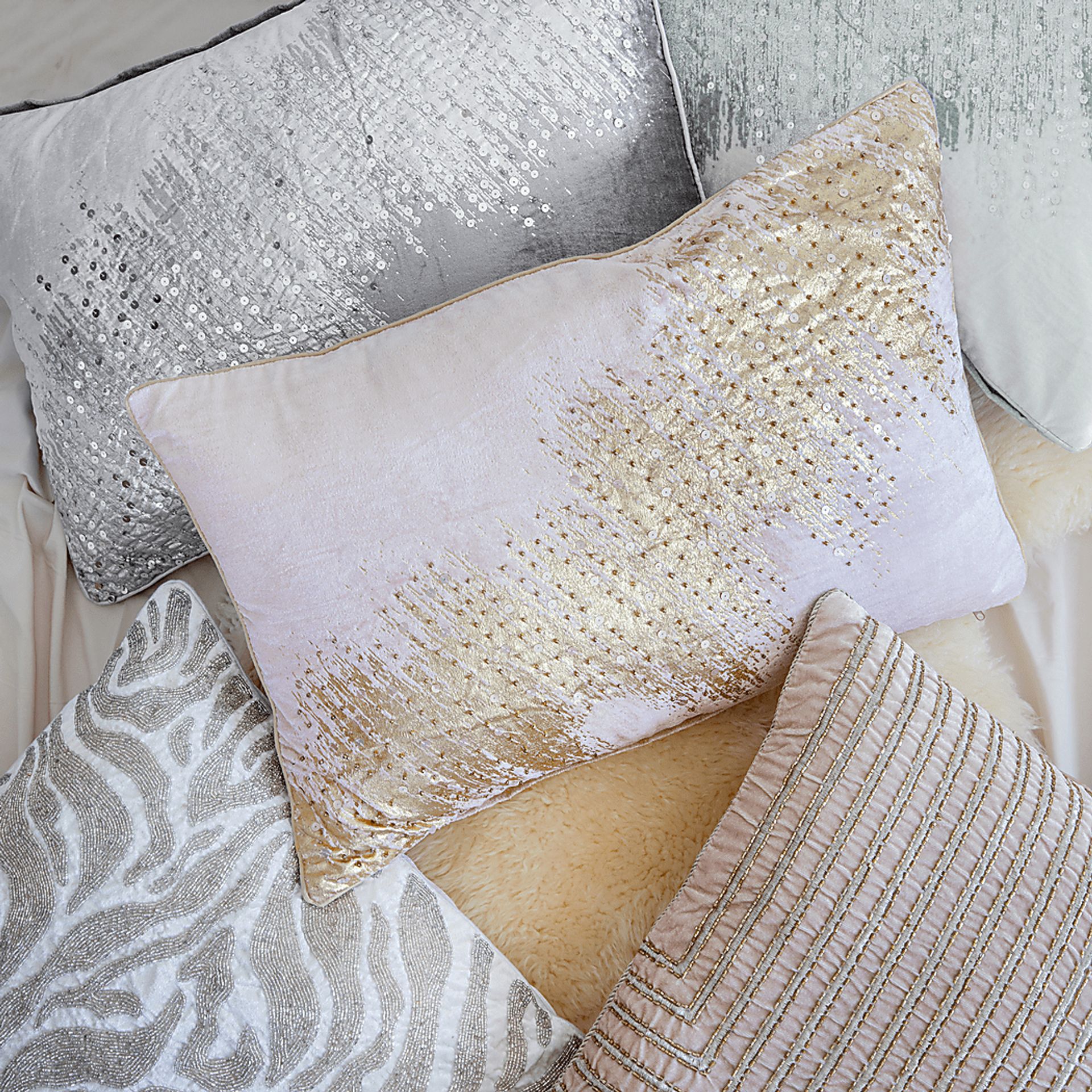 Gemrover Blush Lumbar Pillow - Image 3