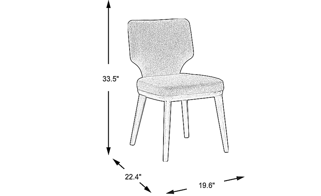 Genaro Gray Side Chair