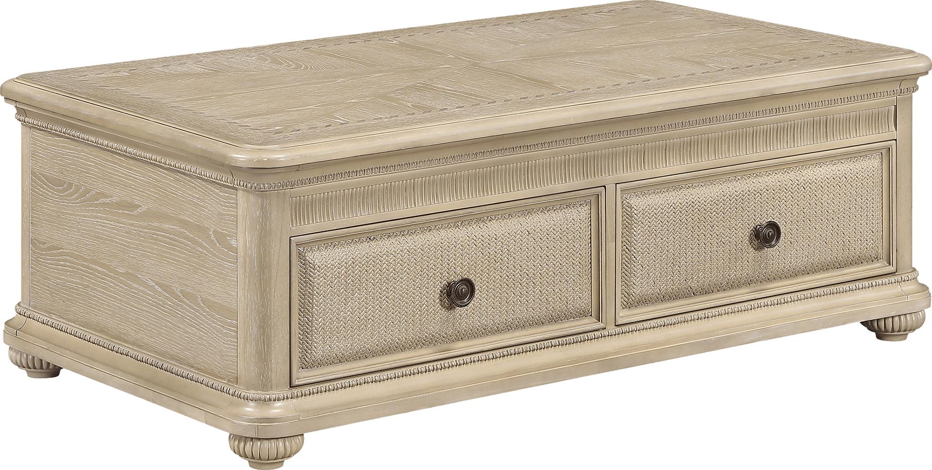 Gene Natural Lift Top Cocktail Table