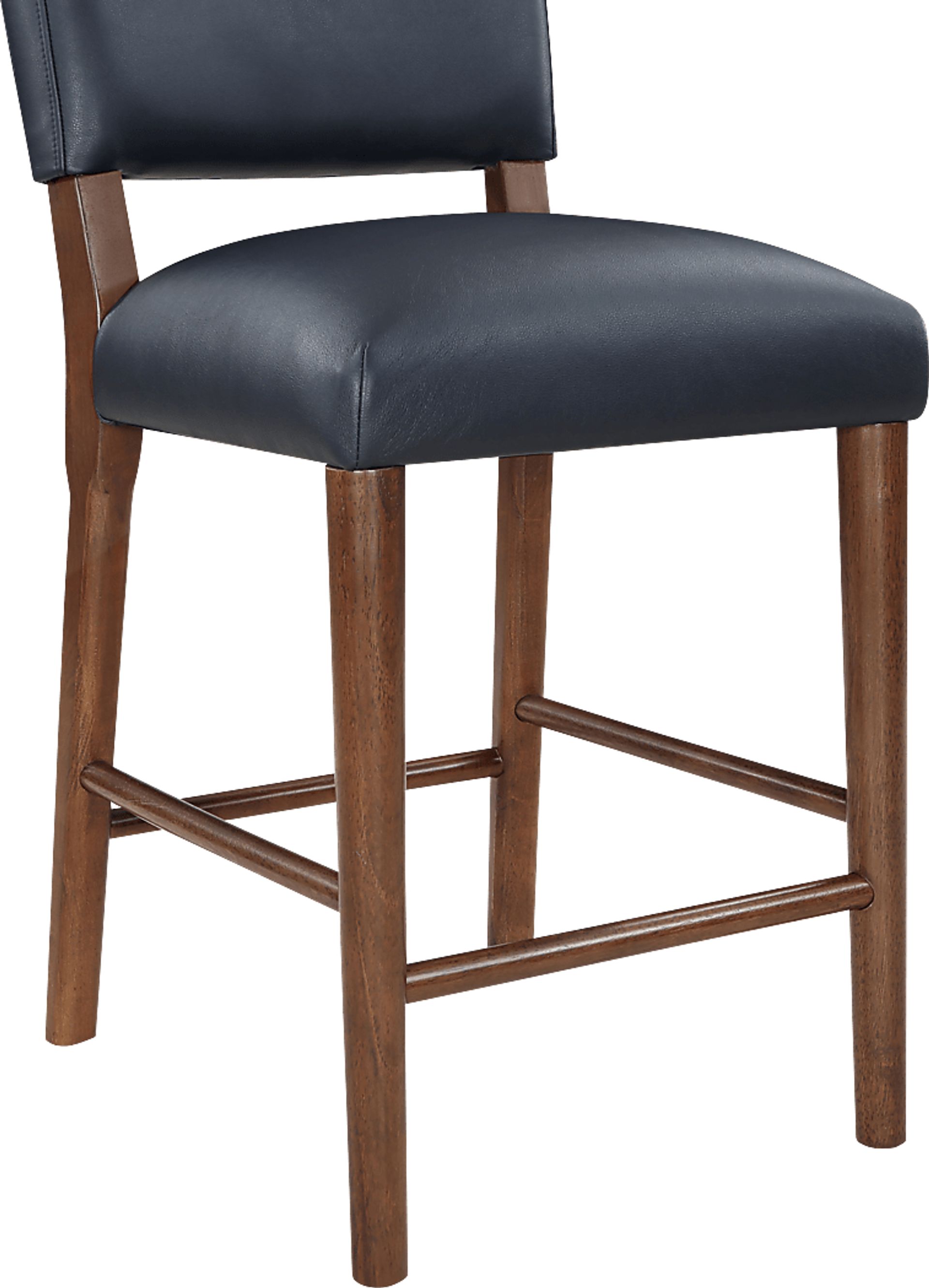 Genest Dark Blue Barstool - Image 4