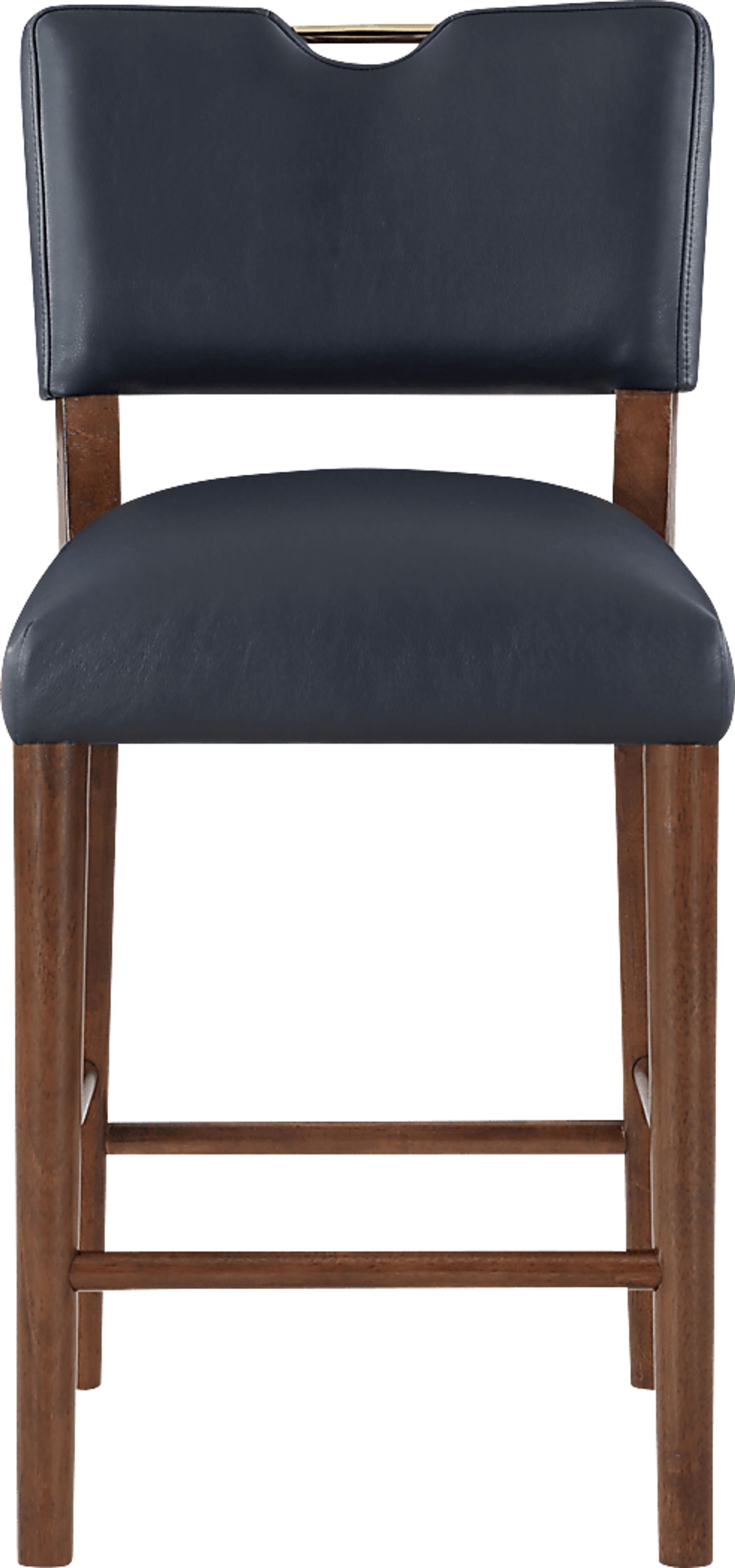 Genest Dark Blue Barstool - Image 5