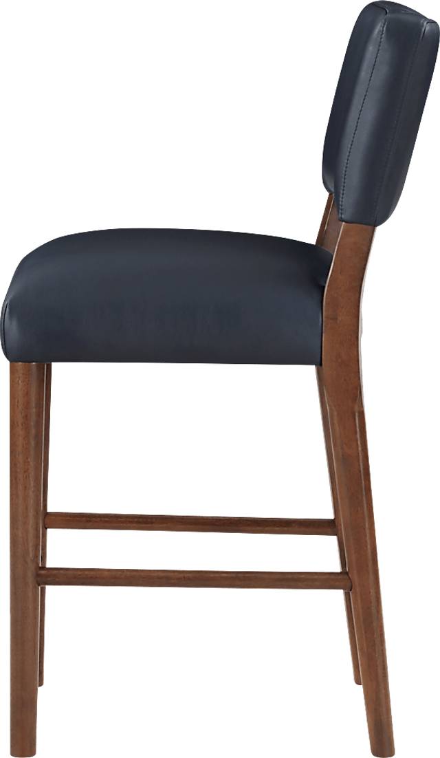 Genest Dark Blue Barstool - Thumbnail - Image 7