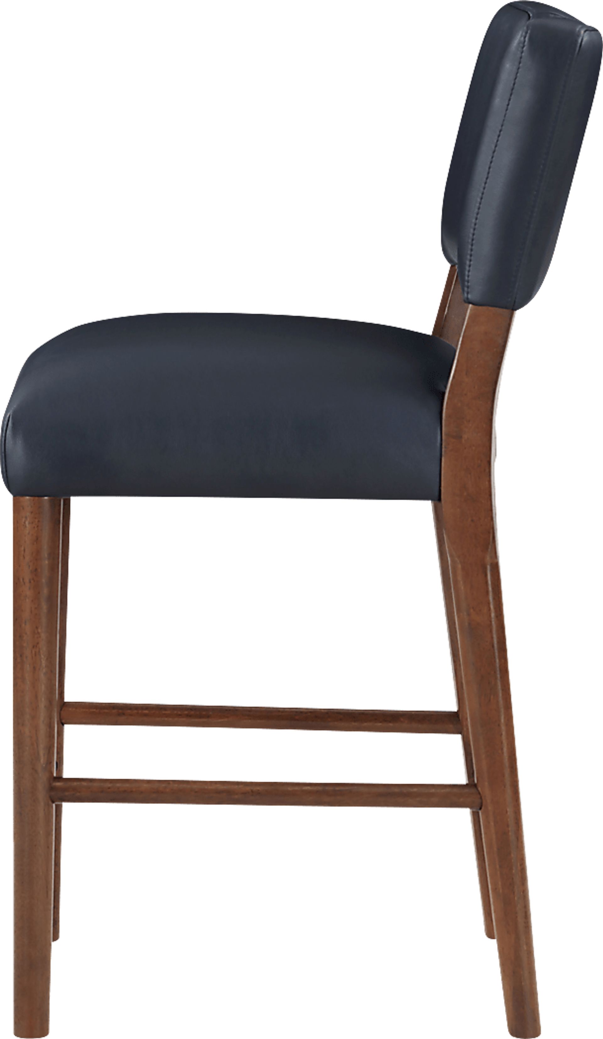 Genest Dark Blue Barstool - Image 7