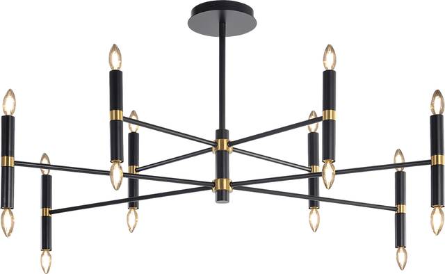 Geneva Bay Black Chandelier - Thumbnail - Image 1