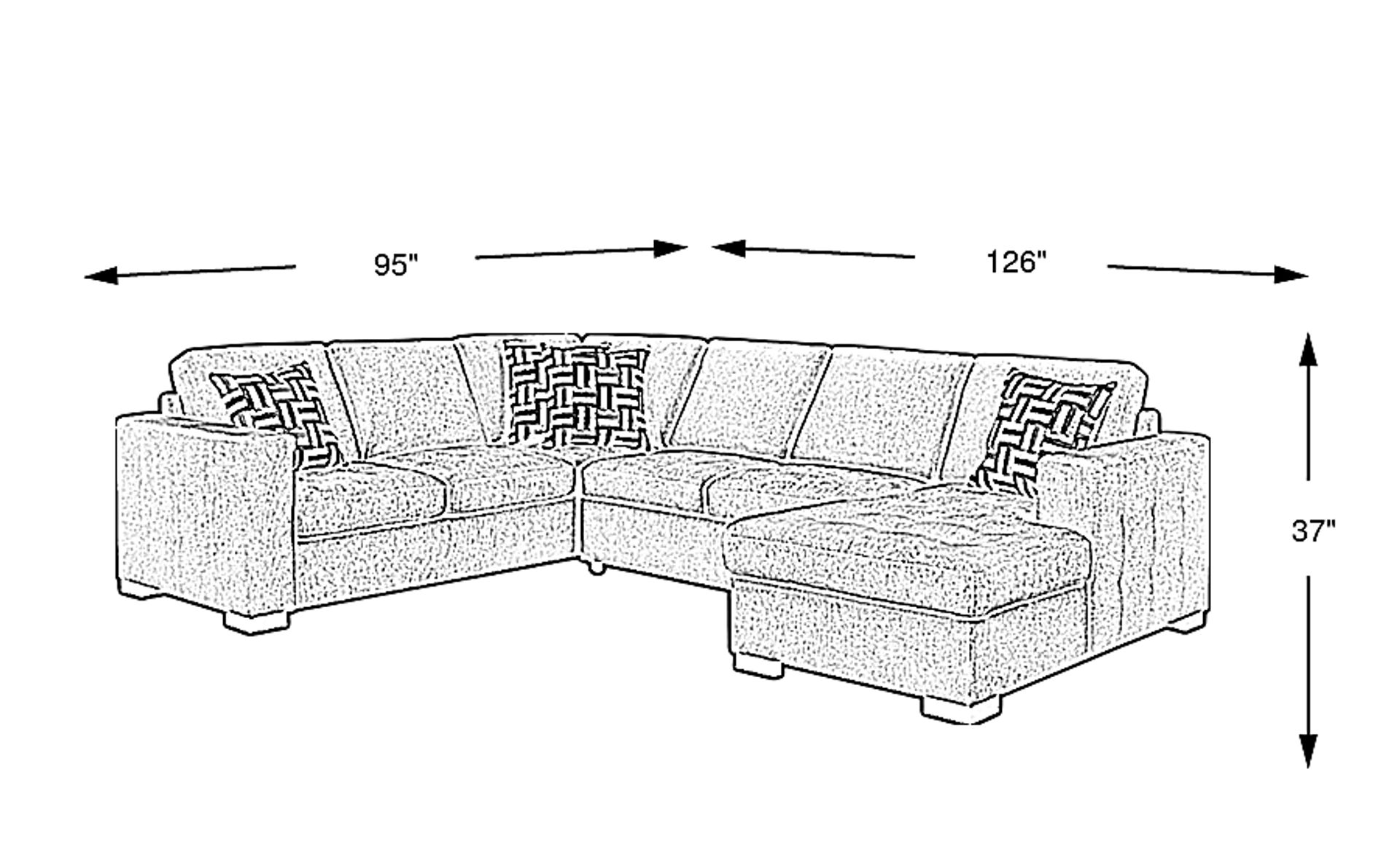 Dimension Image. Please refer to the Dimension Tab on this page for dimension details.