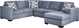 3 pc raf storage sleeper sectional