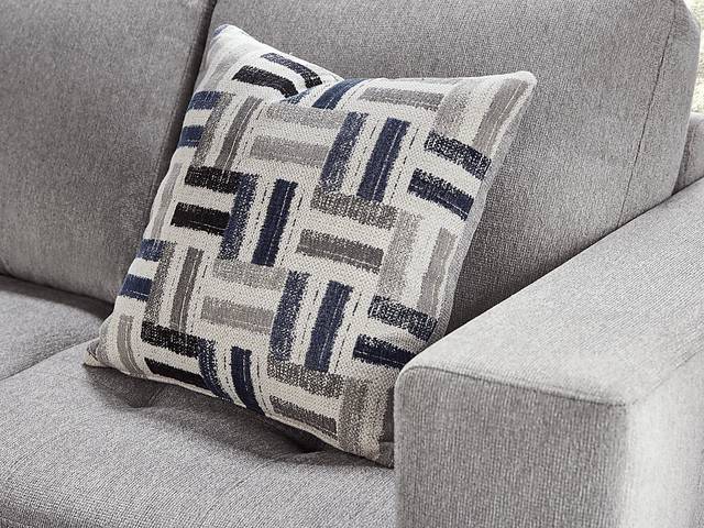 Geneva Gray 5 Pc Sleeper Sectional Living Room - Thumbnail - Image 7