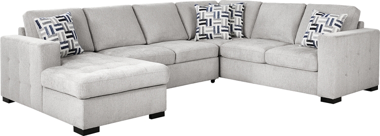 3 pc laf storage sleeper sectional