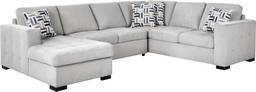 3 pc laf storage sleeper sectional