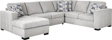 3 pc laf storage sleeper sectional