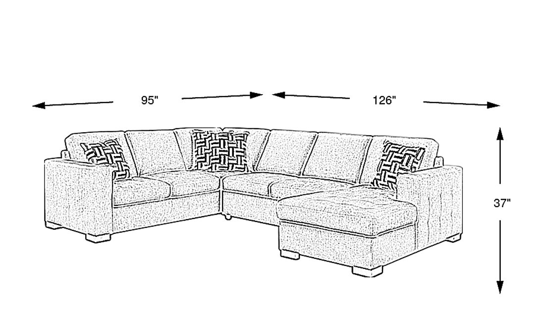 Geneva Sleeper Sectional