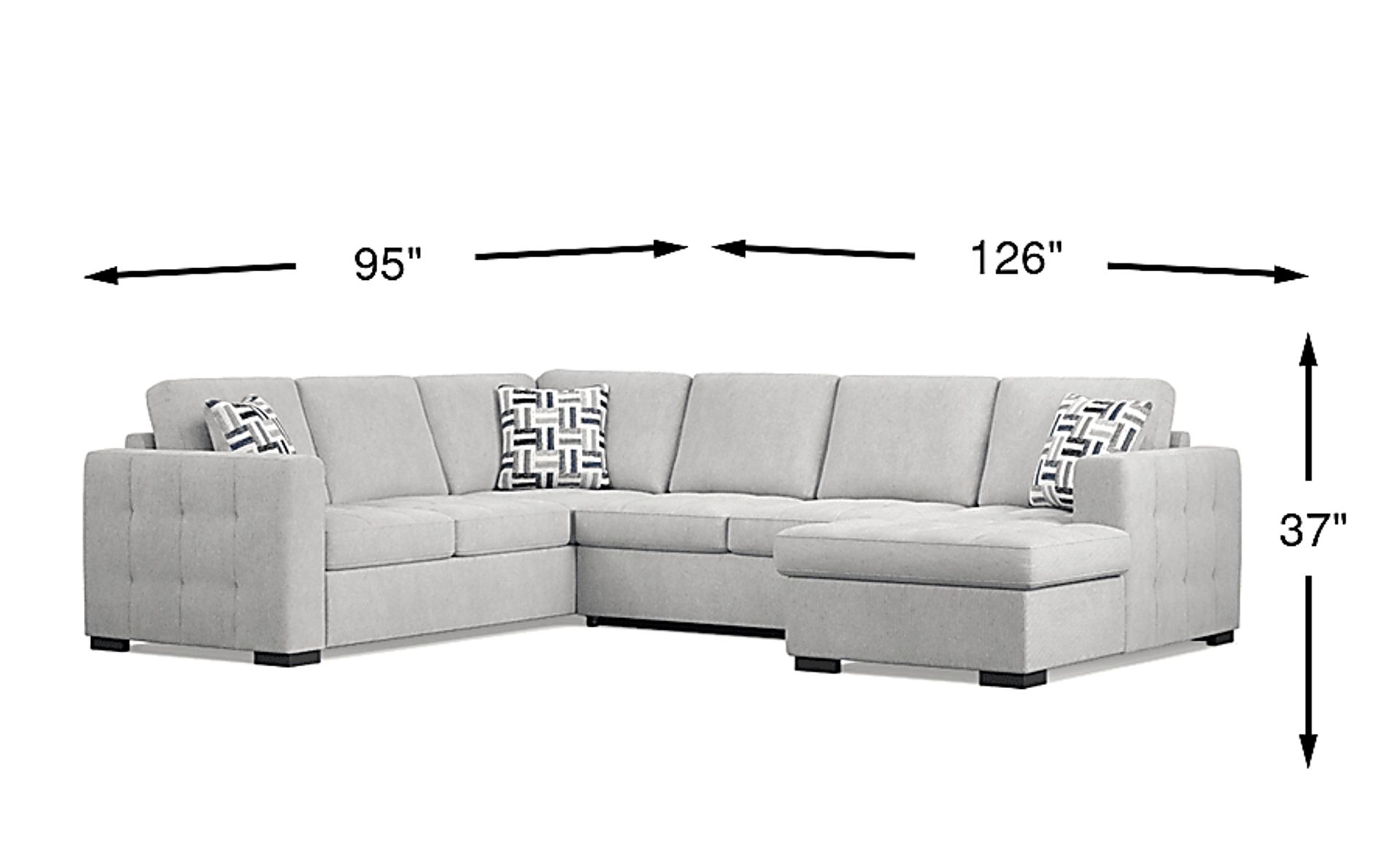 Dimension Image. Please refer to the Dimension Tab on this page for dimension details.