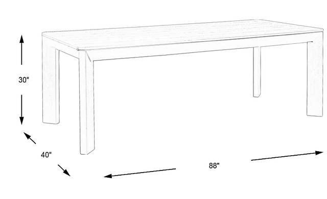 Dimension Image. Please refer to the Dimension Tab on this page for dimension details.