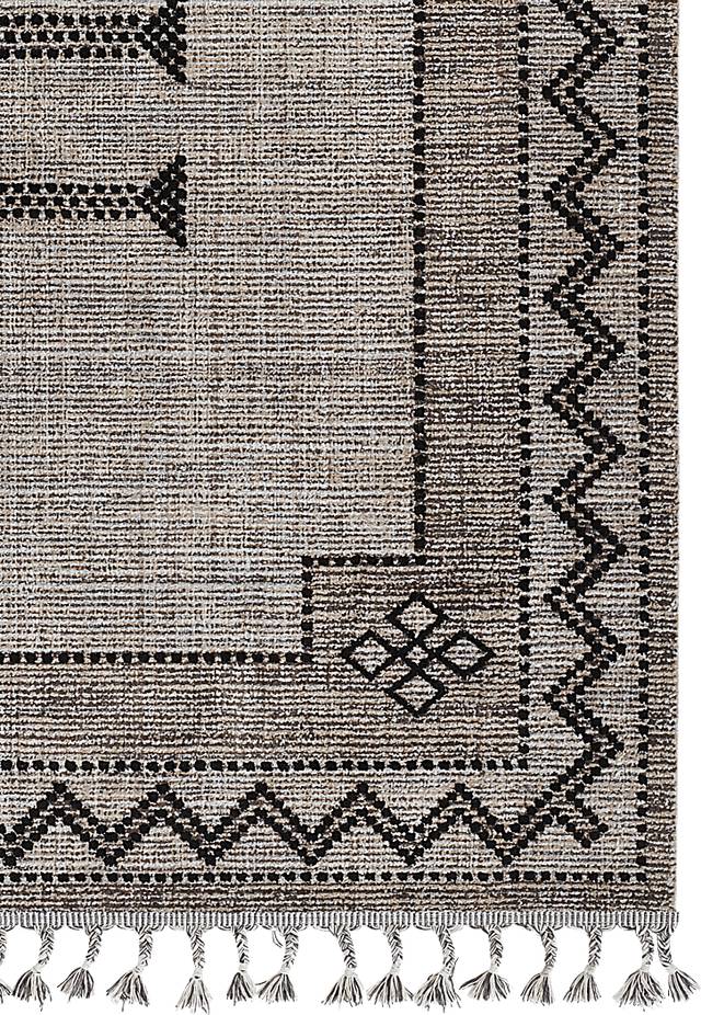 Genny Black 5'3 x 7'6 Rug - Thumbnail - Image 4