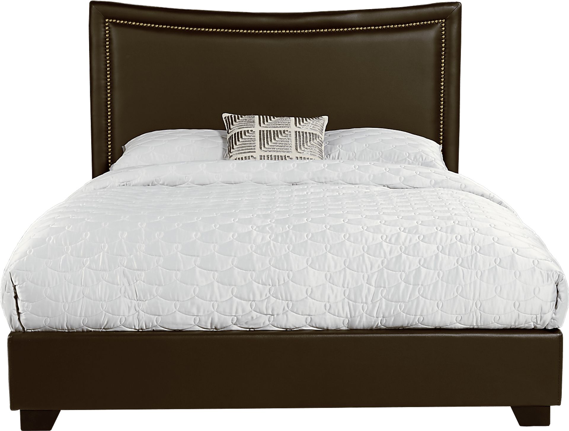 Genoa Brown 3 Pc Queen Bed - Image 1