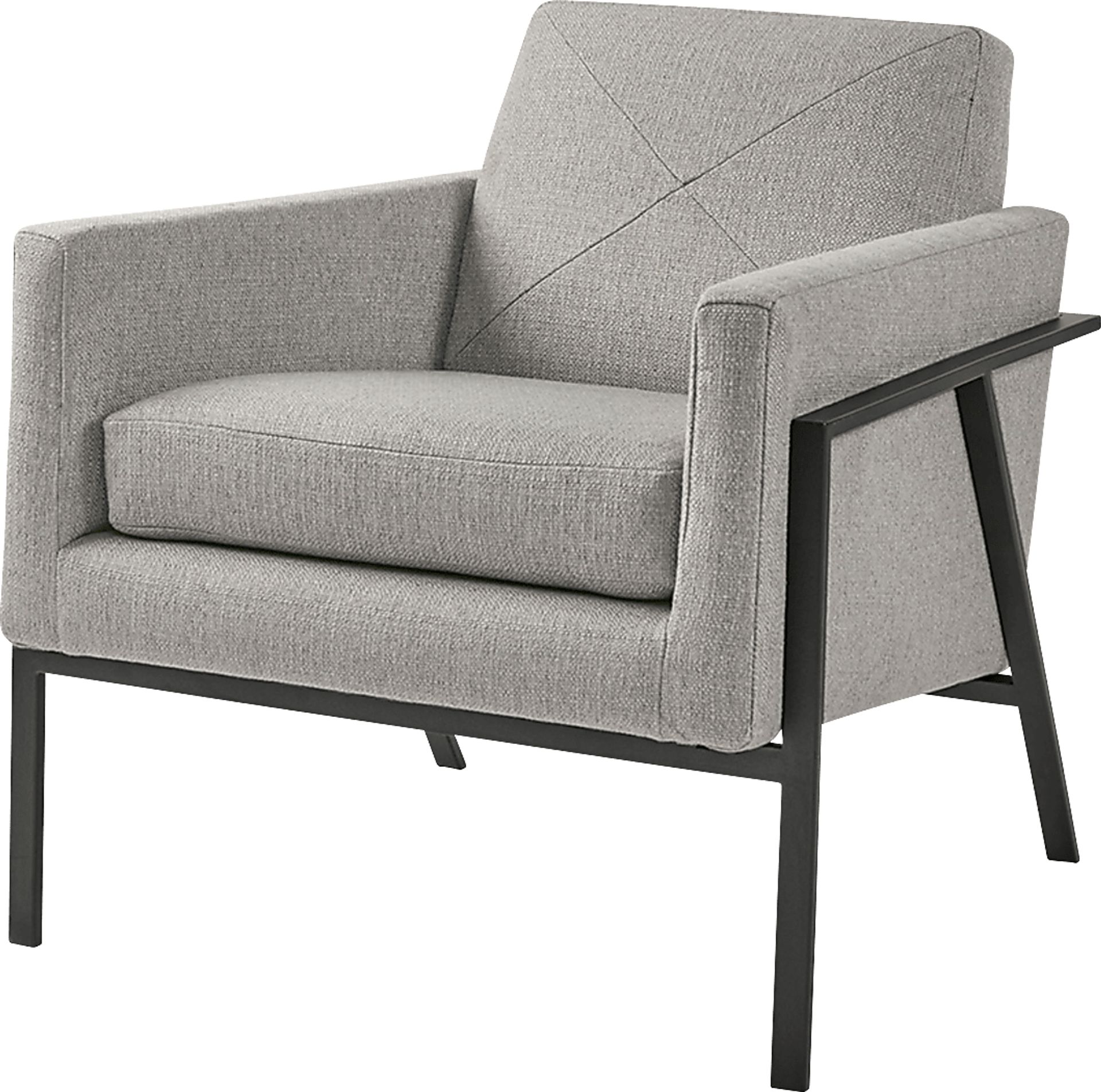 Genoa Way Gray Accent Chair - Image 1