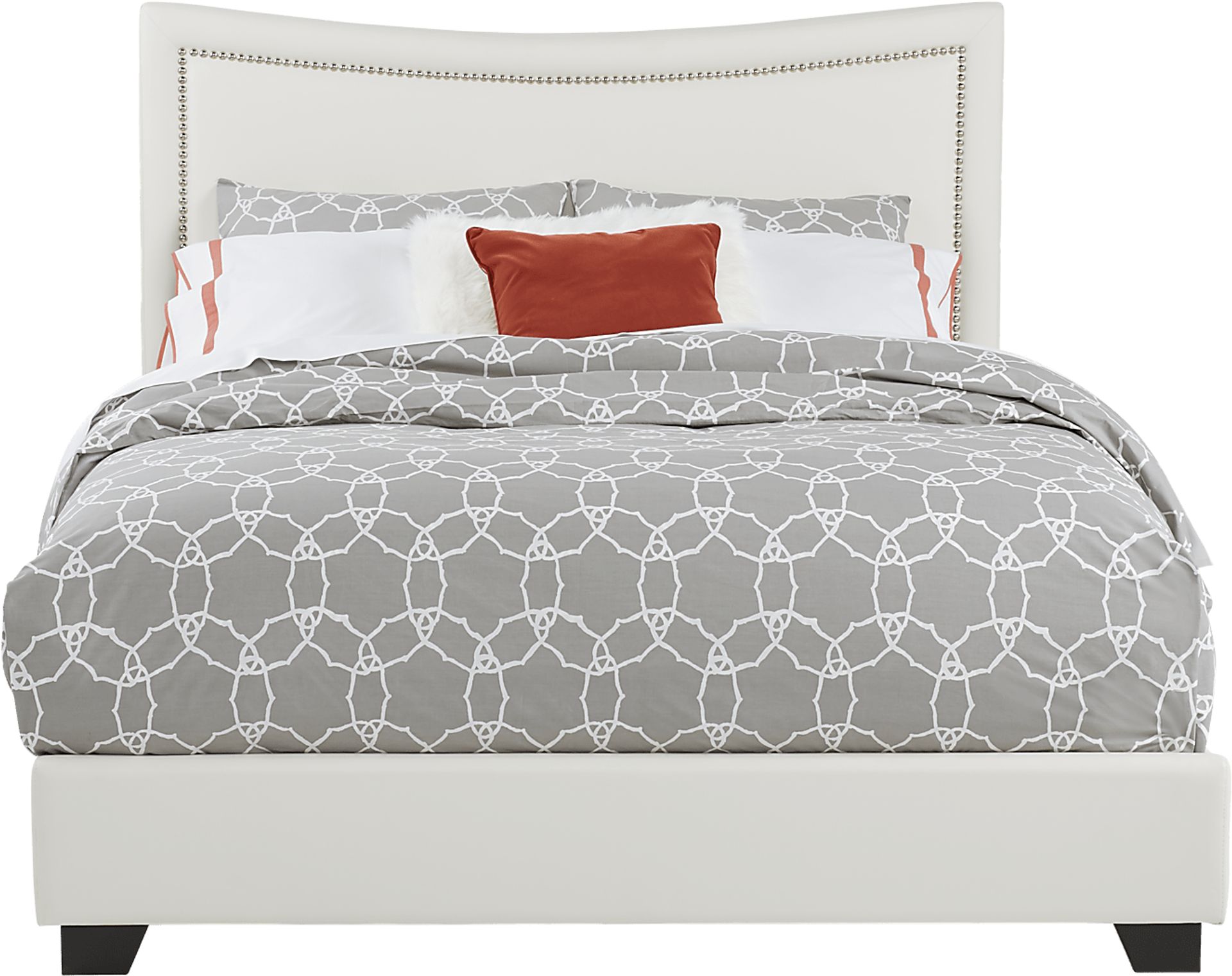 Genoa Ivory 3 Pc Queen Bed - Image 1