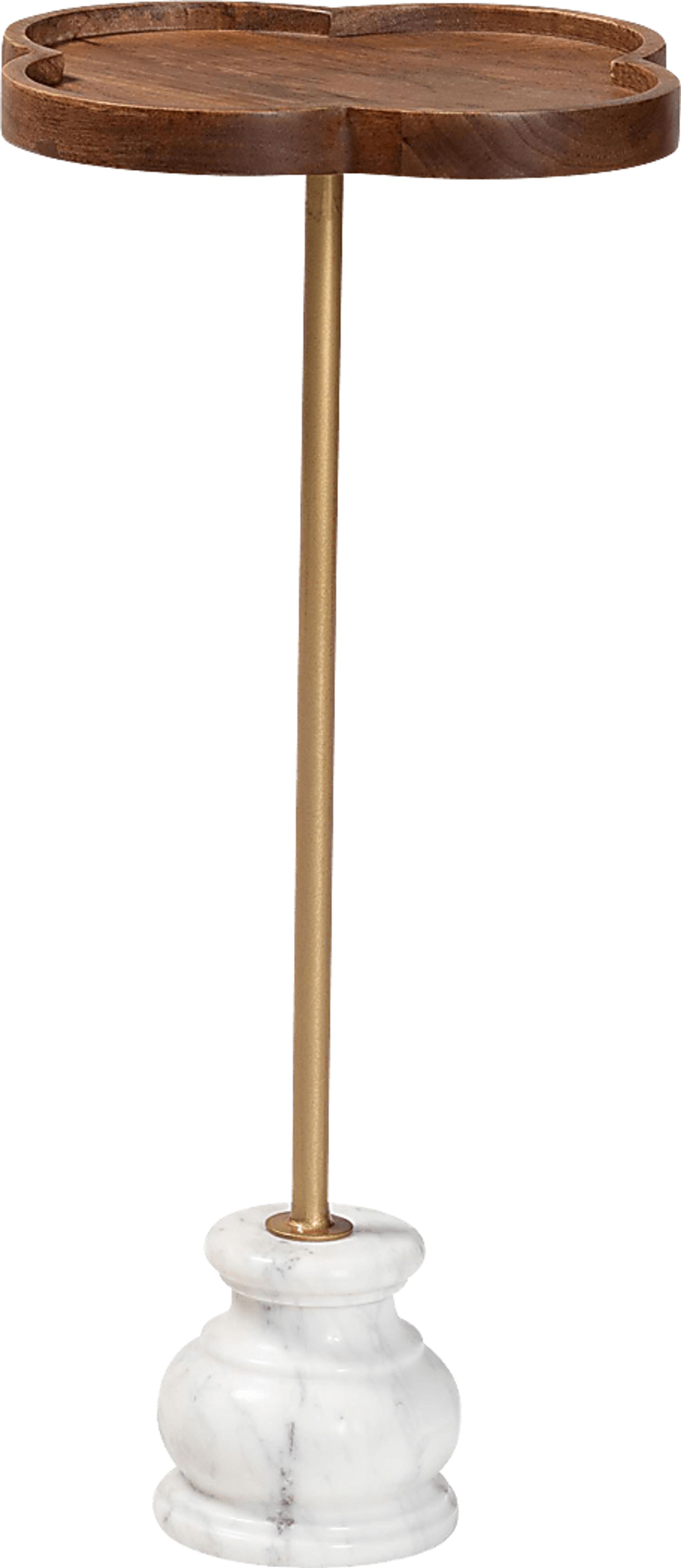 Genobu Brown/Gold Accent Table - Image 6