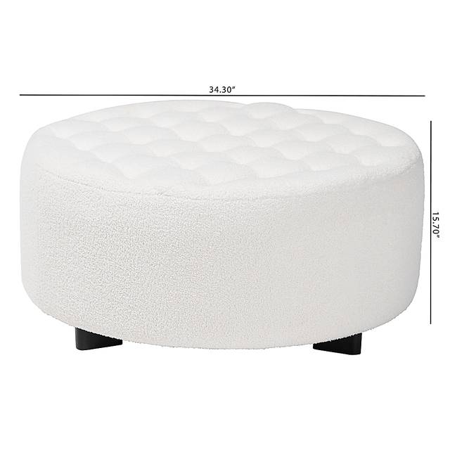 Genoply Ivory Ottoman - Thumbnail - Image 7