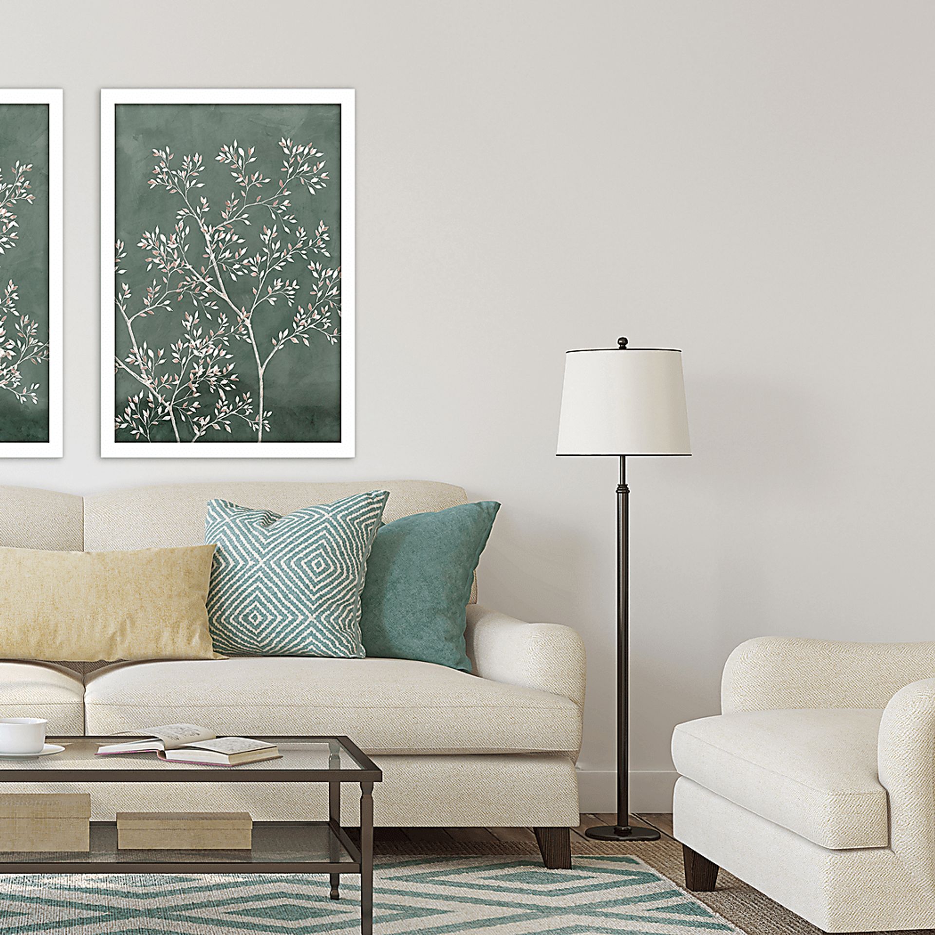 Gentle Tree II Framed Artwork - Image 2
