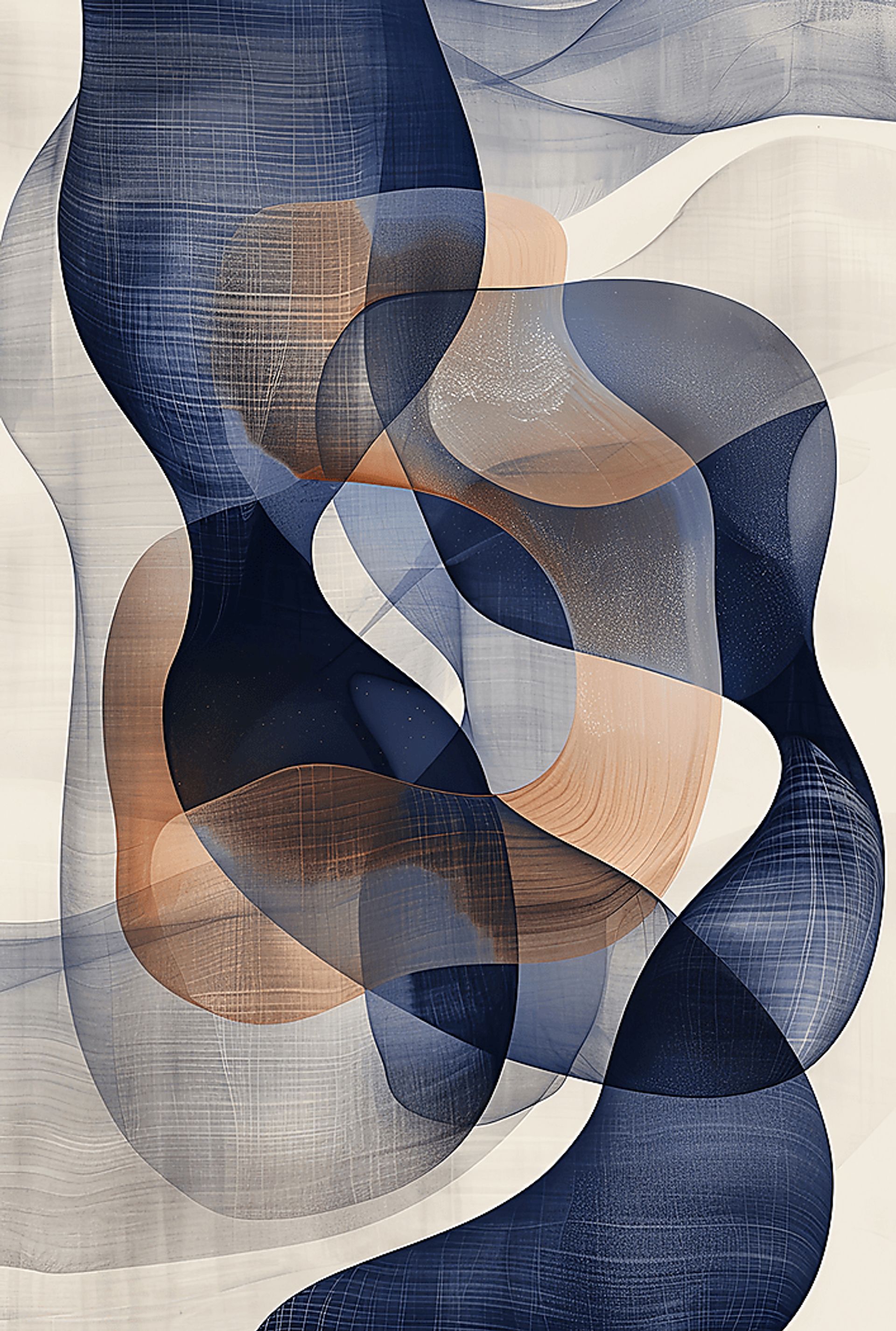 Genuardi Blue Artwork - Image 1