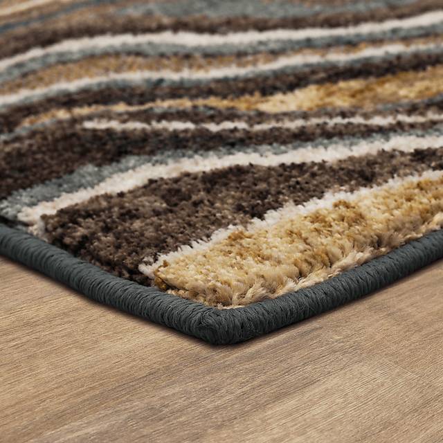 Geode Gray 9'5 x 12'9 Rug - Thumbnail - Image 4