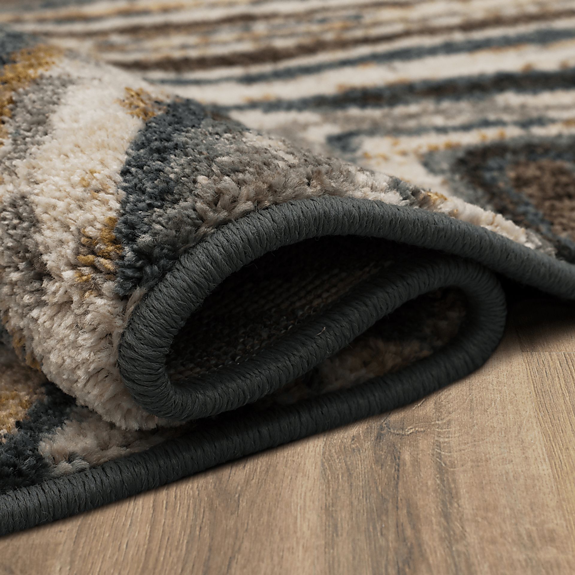 Geode Gray 9'5 x 12'9 Rug - Image 5
