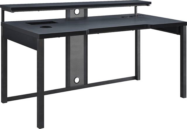 Geordi Black Gaming Desk - Thumbnail - Image 3