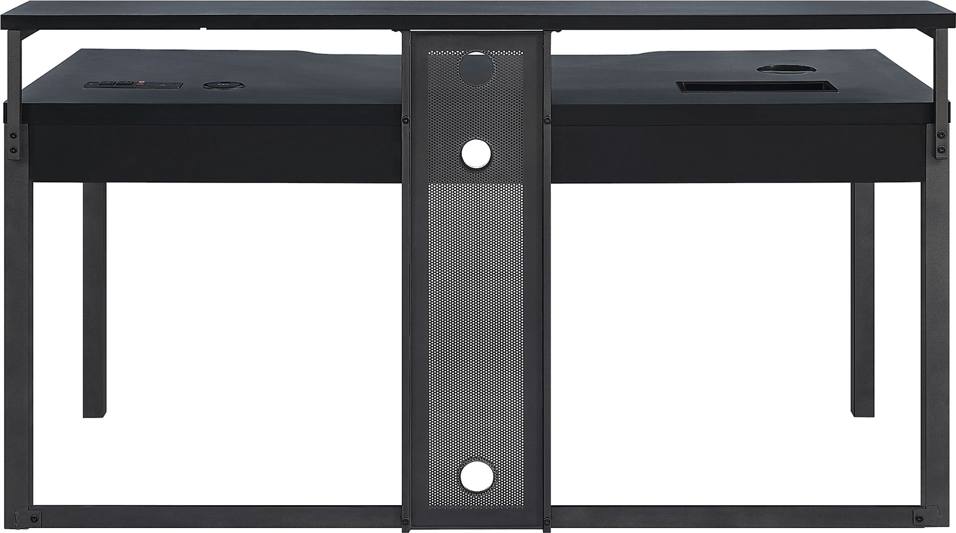 Geordi Black Gaming Desk - Image 4