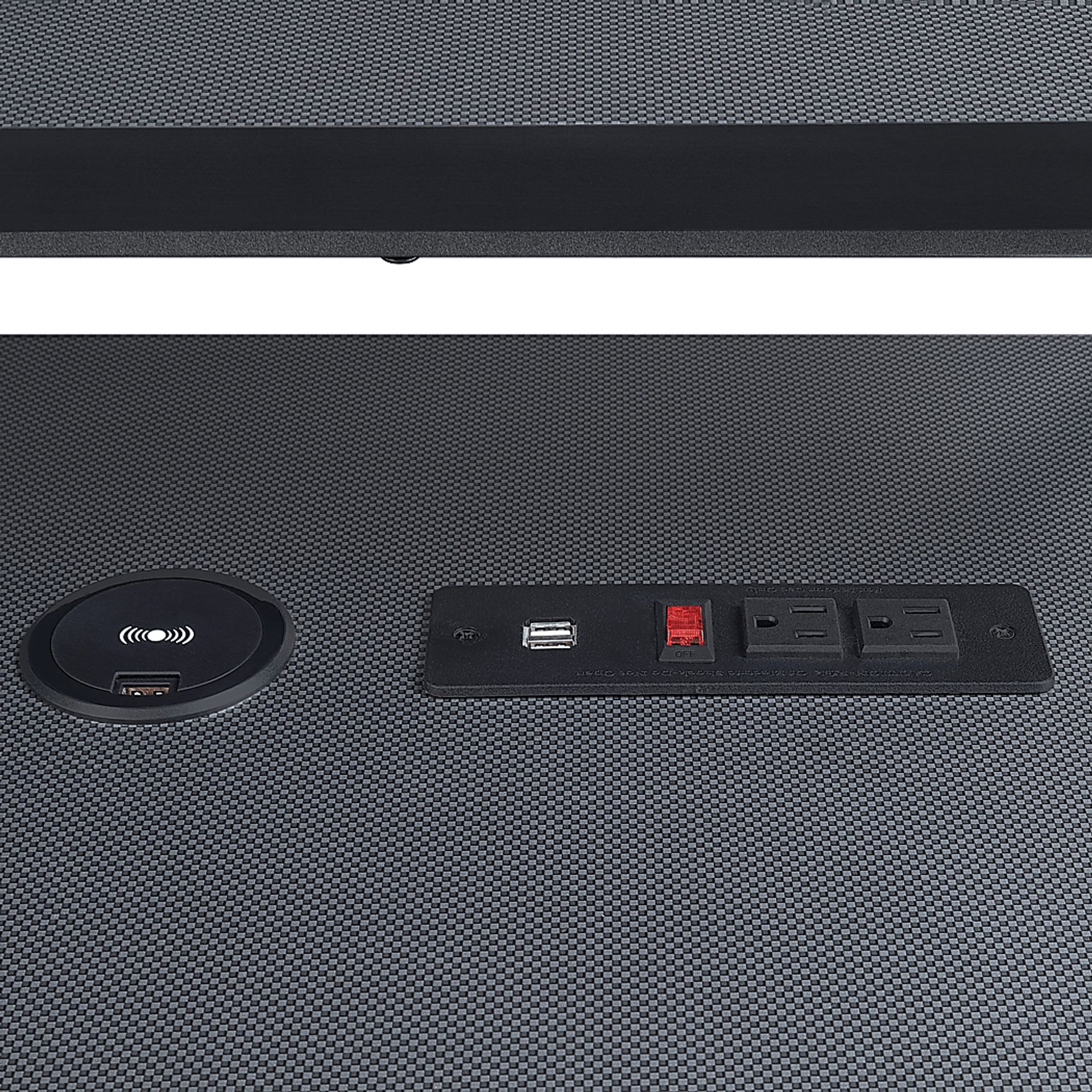 Geordi Black Gaming Desk - Image 8