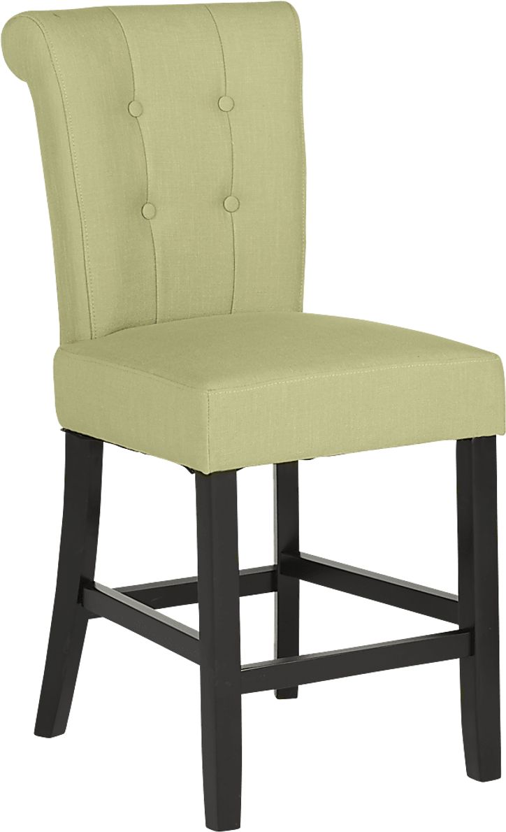 Georgiana Green Counter Height Stool