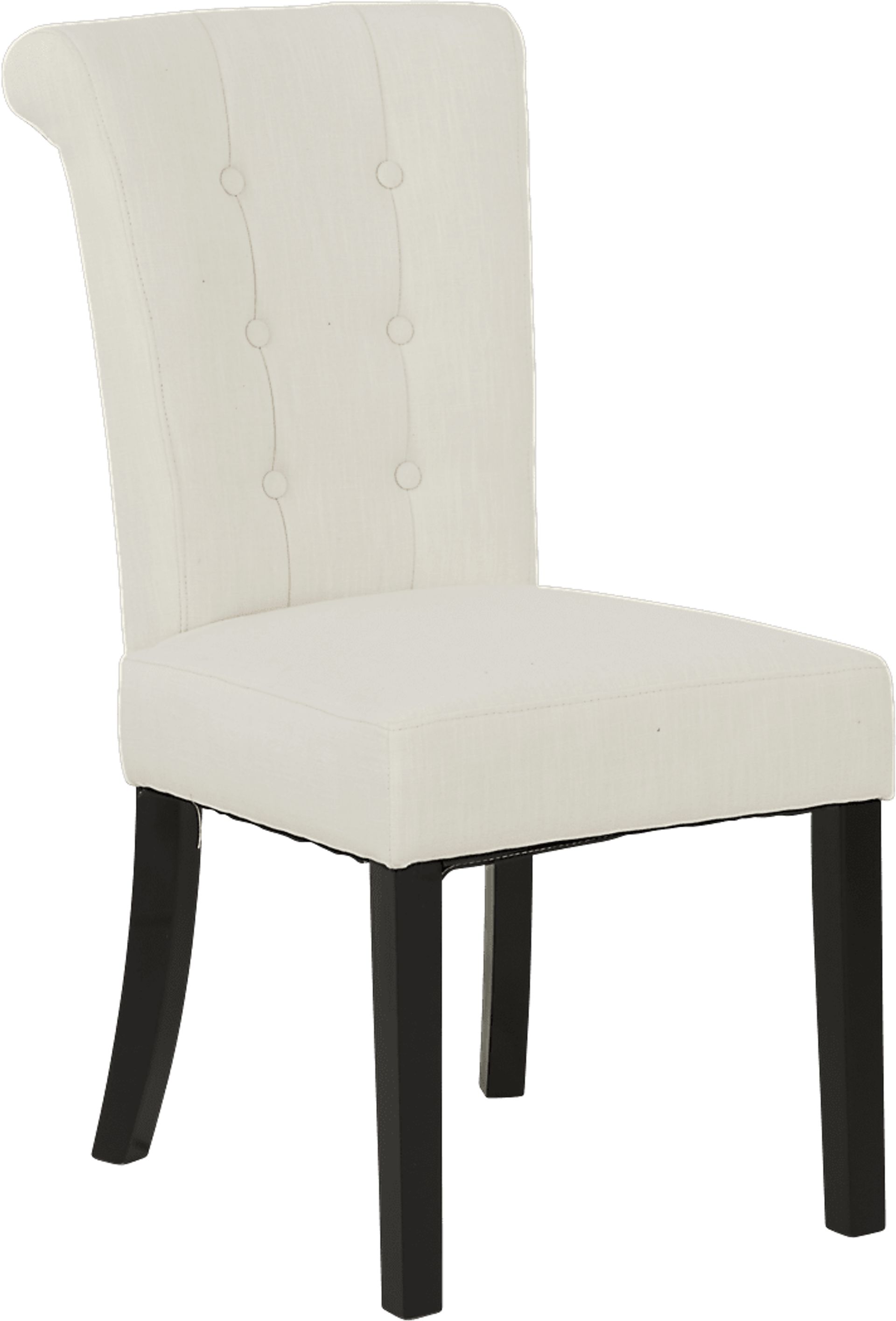 Georgiana White Side Chair - Image 1