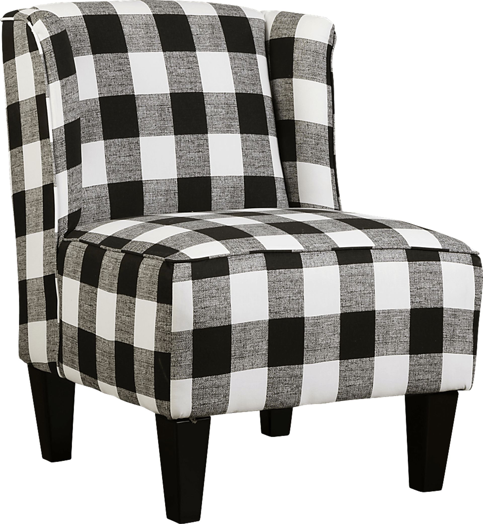 Georgie Black Accent Chair - Image 1