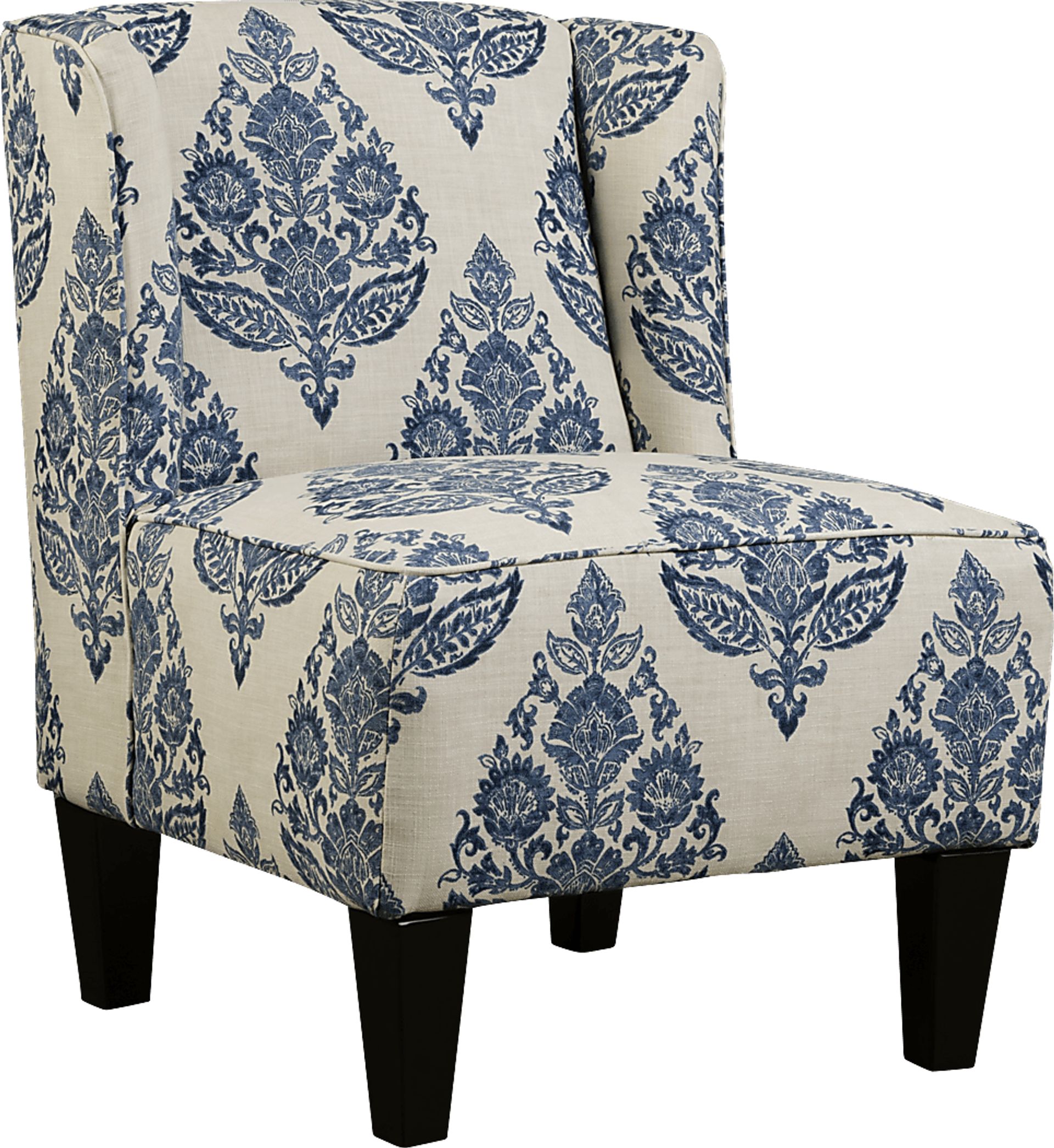 Georgie Chambray Accent Chair - Image 1