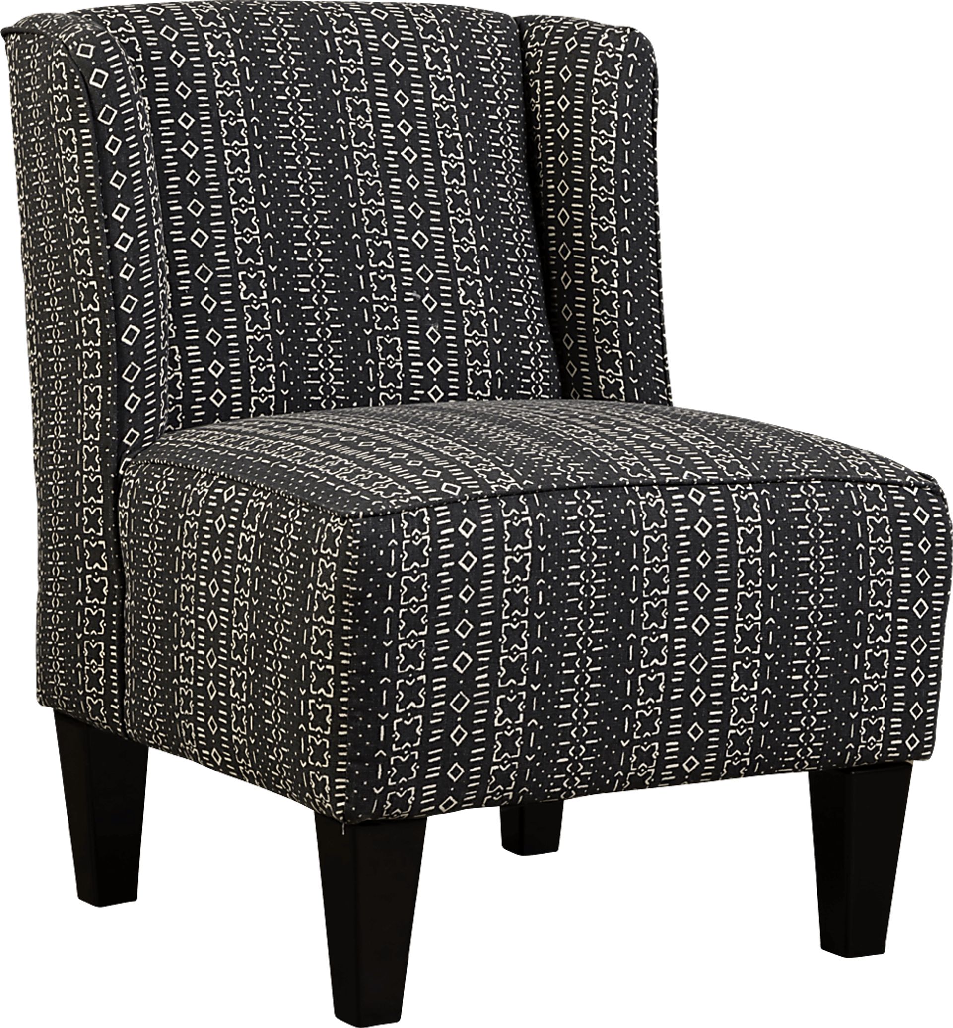 Georgie Dark Gray Accent Chair - Image 1