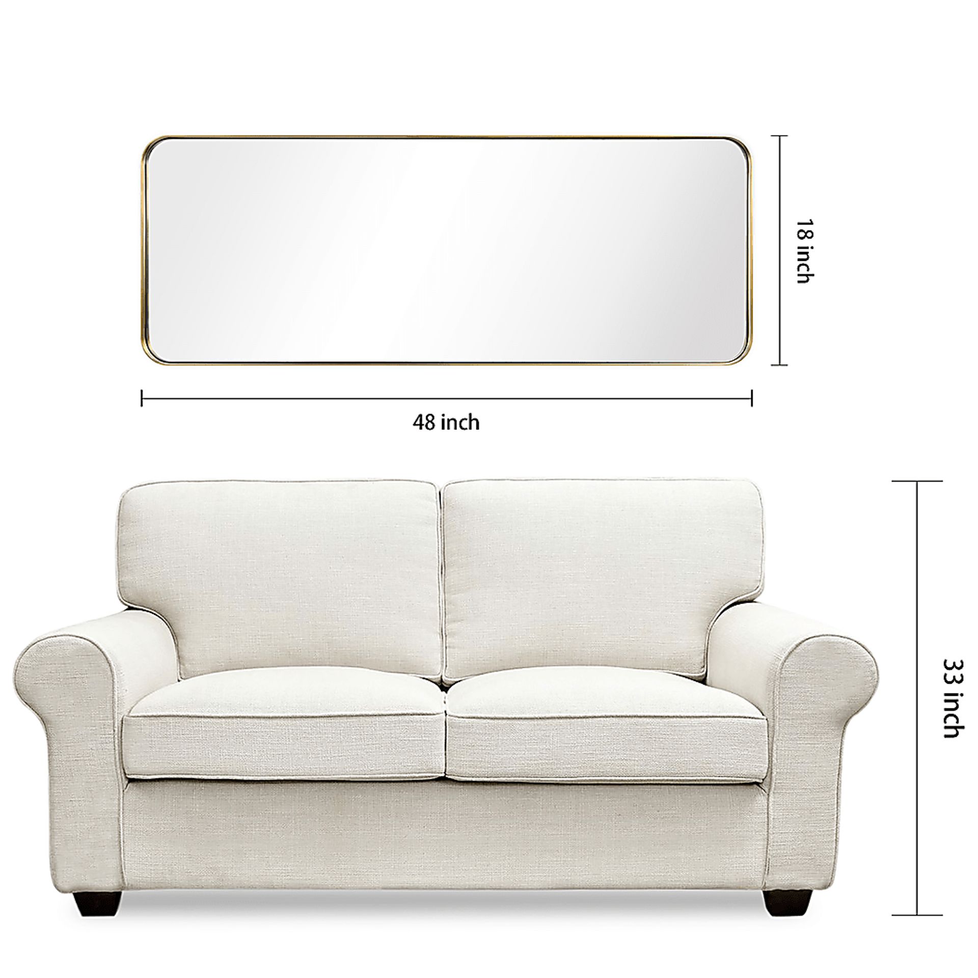Gepke I Gold Mirror - Image 13
