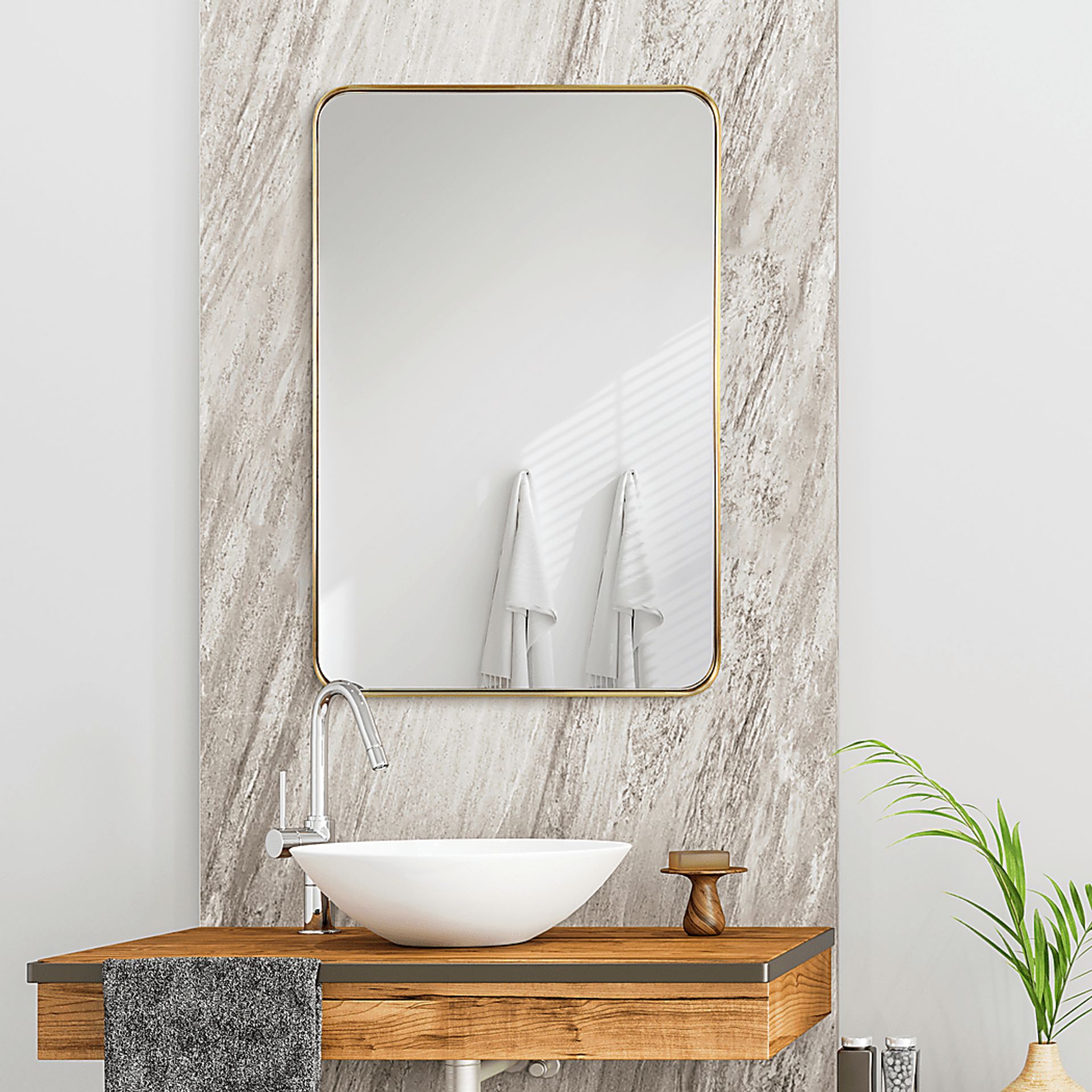 Gepke II Gold Mirror - Image 4