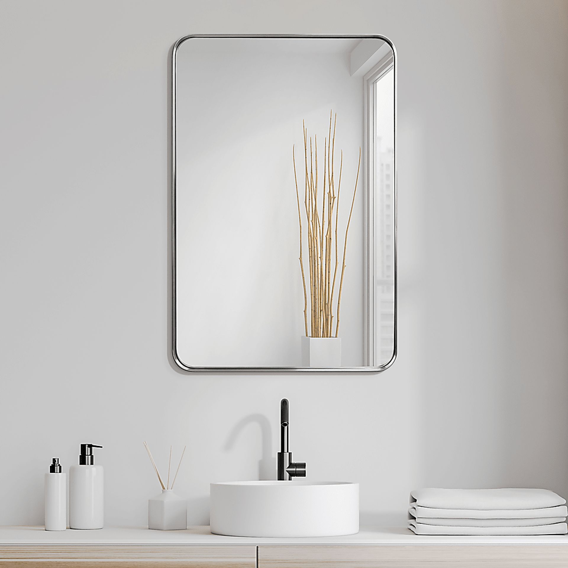 Gepke II Silver Mirror - Image 2