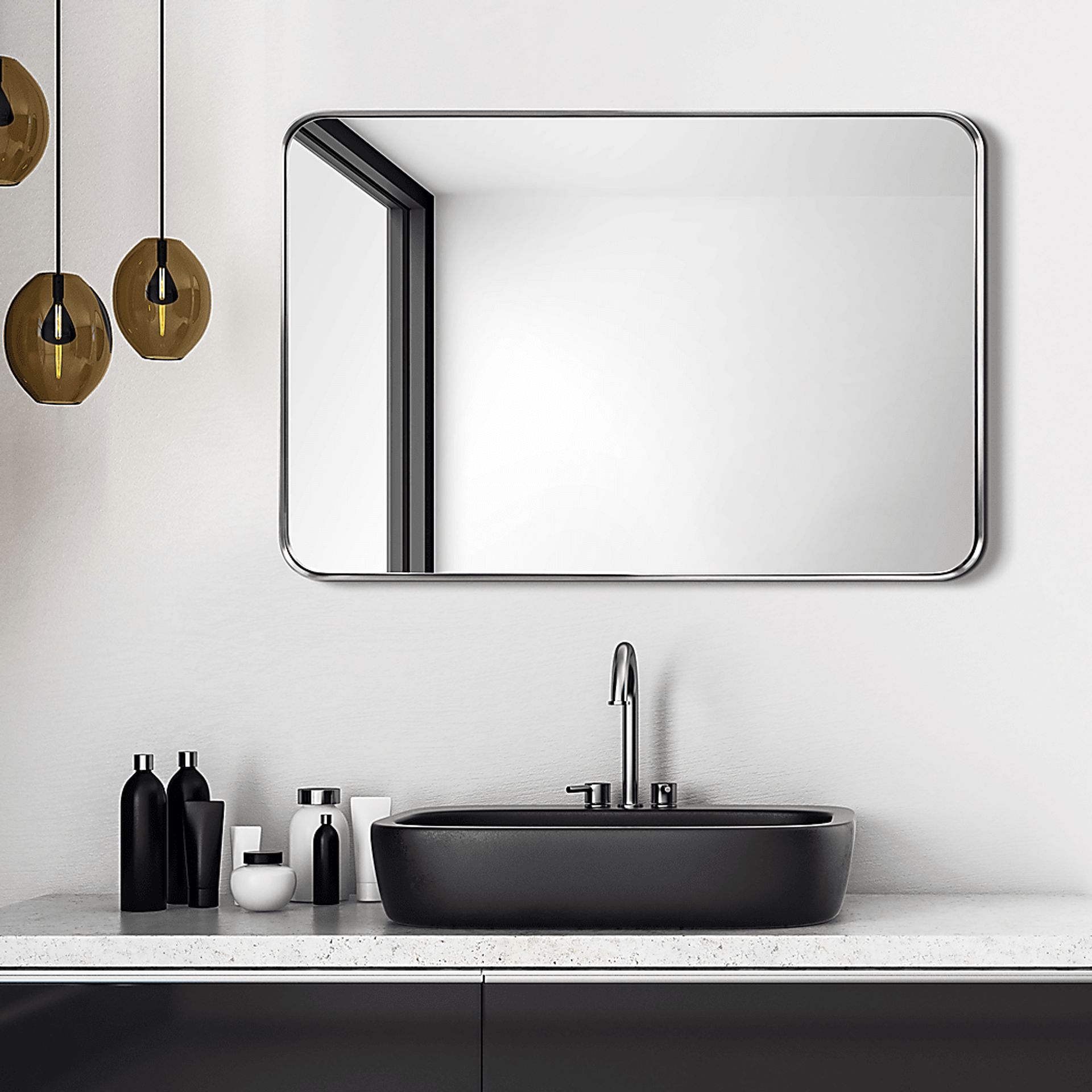 Gepke II Silver Mirror - Image 4