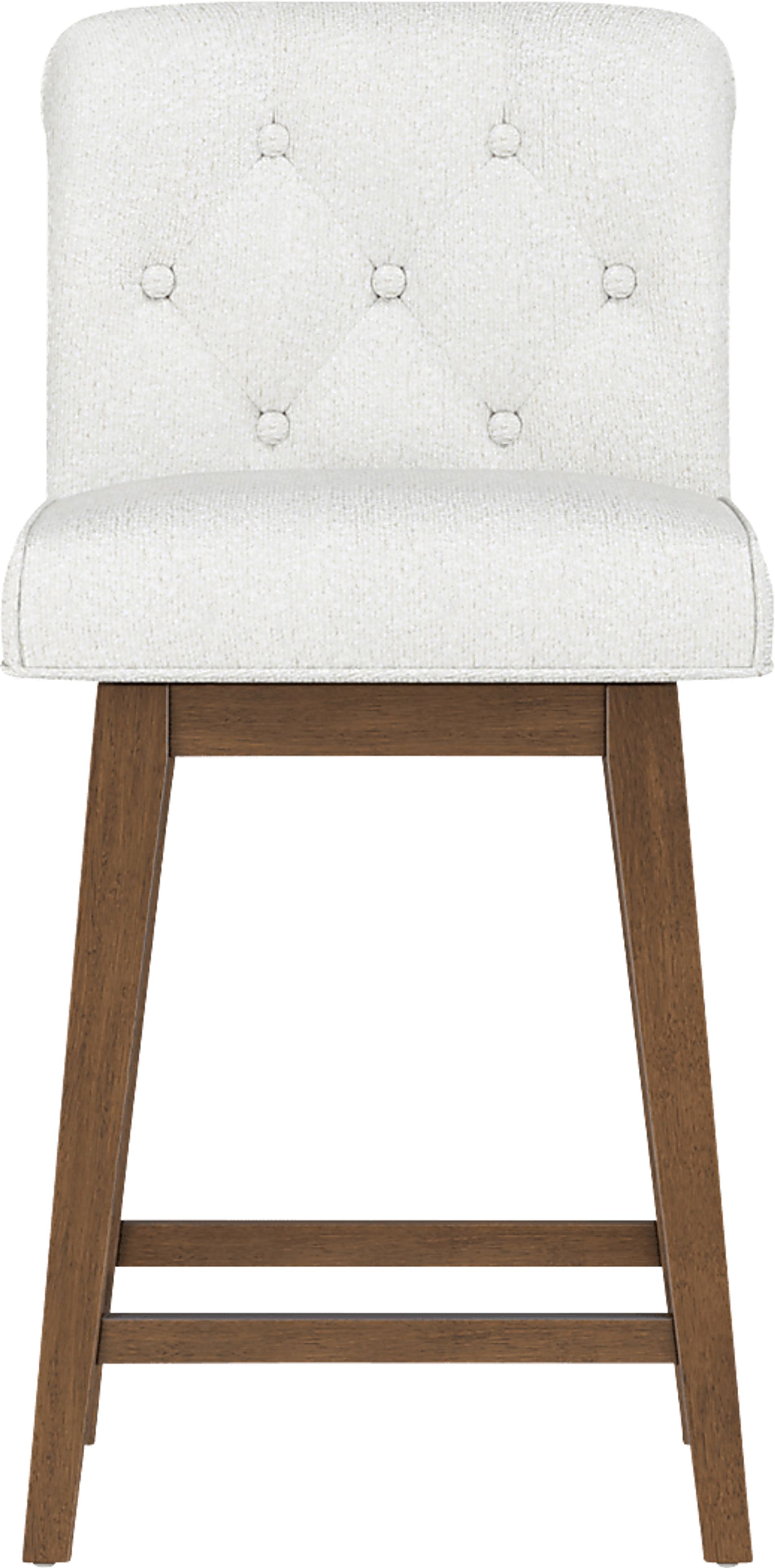 Geral White Counter Height Adjustable Stool - Image 15