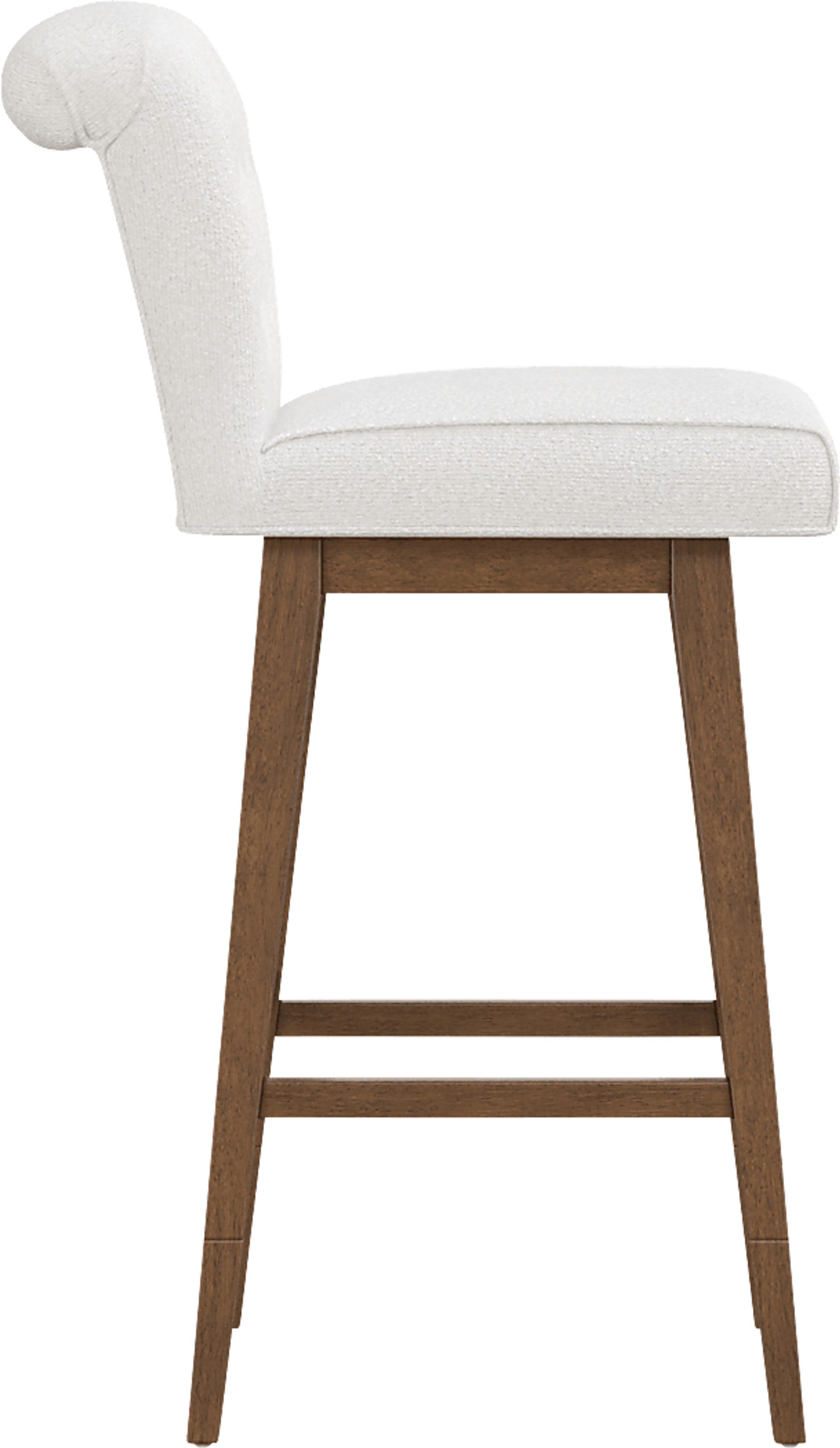 Geral White Counter Height Adjustable Stool - Image 20