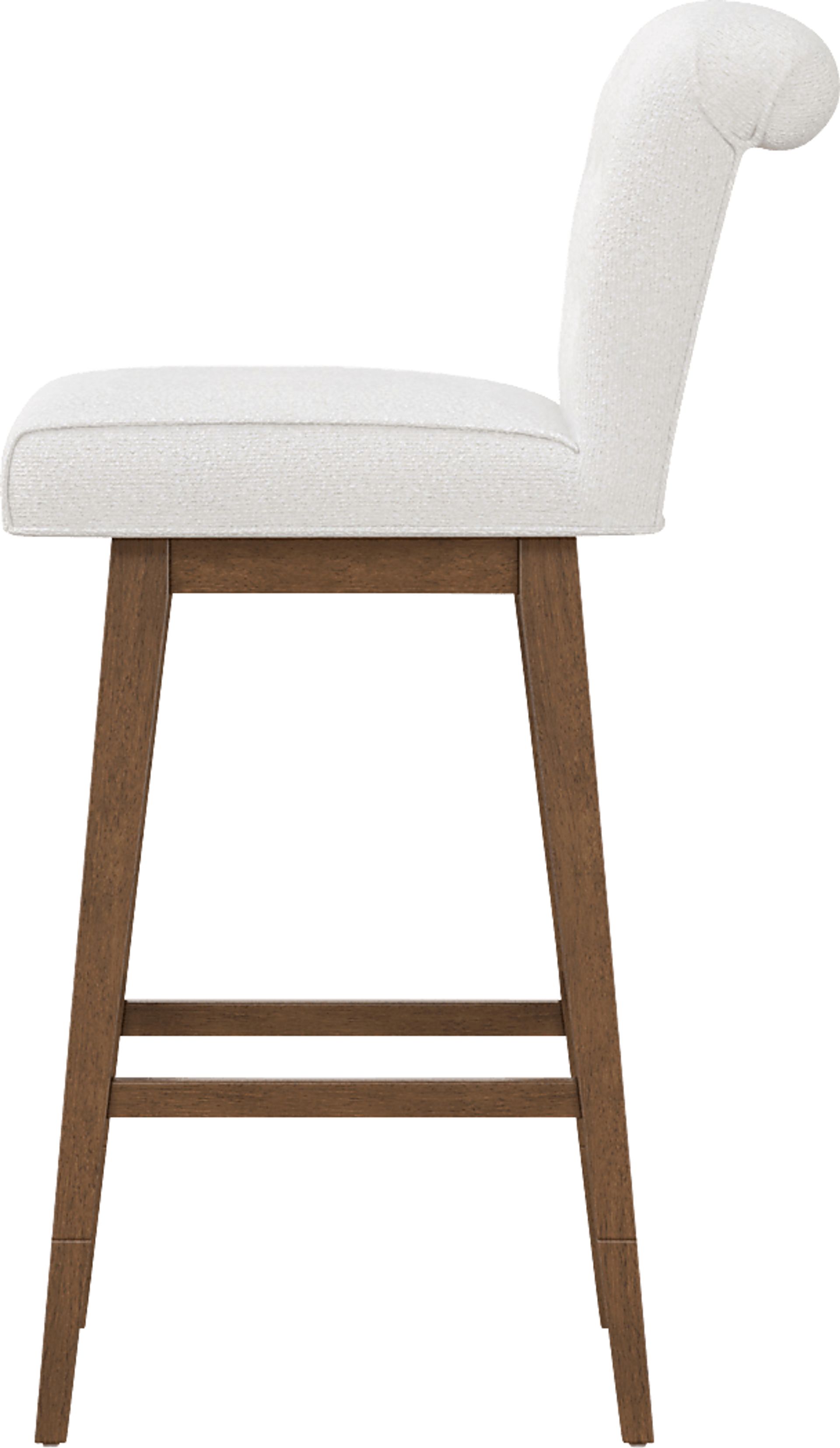 Geral White Counter Height Adjustable Stool - Image 6