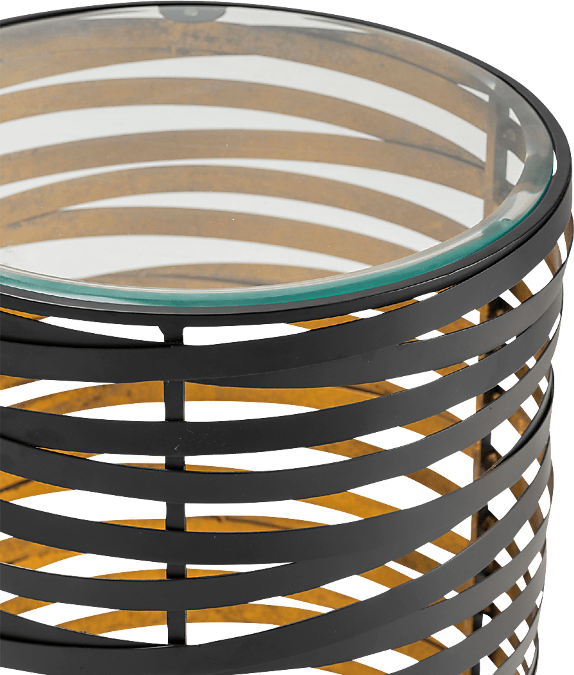 Geraldus Black Accent Table - Image 2